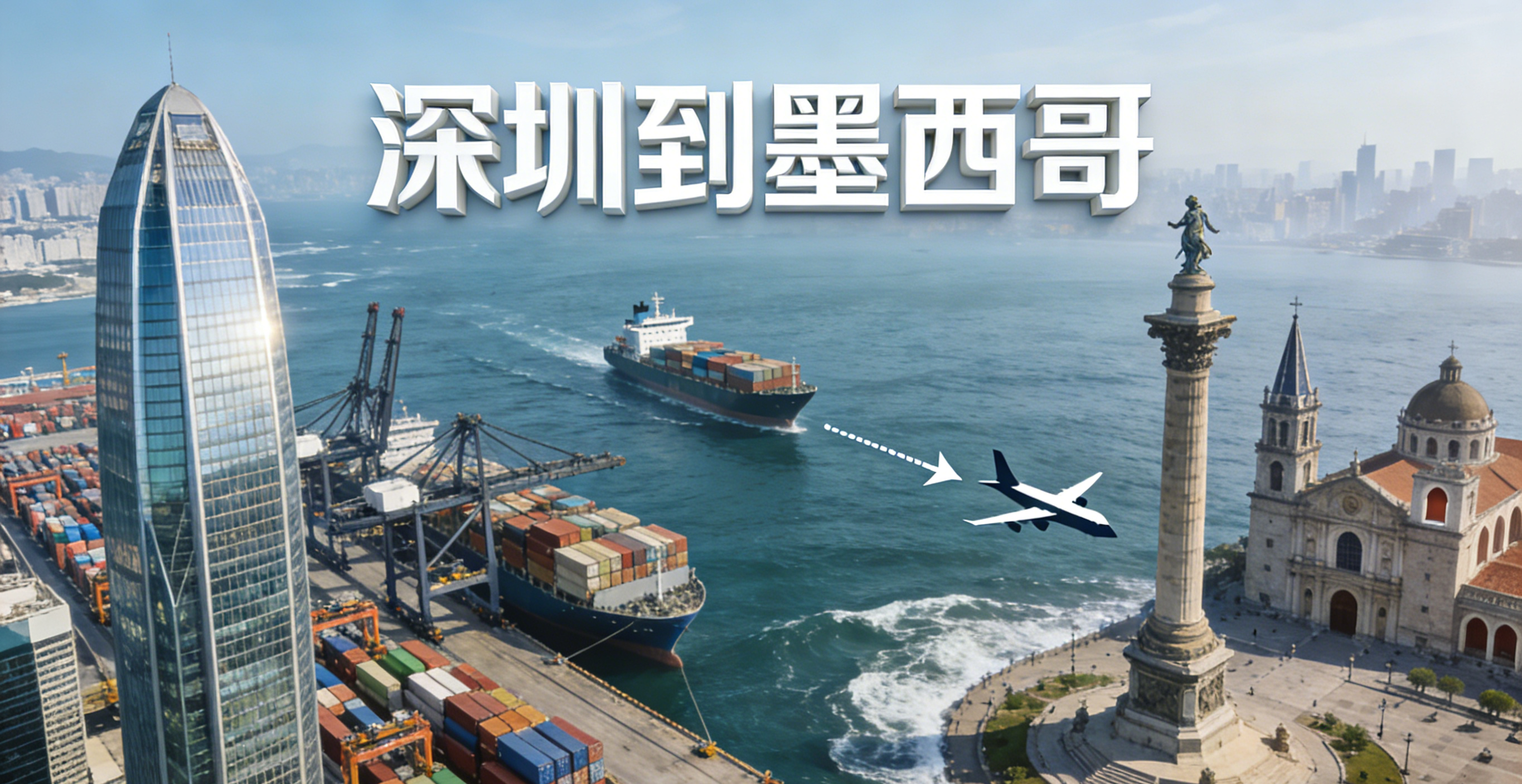 深圳到墨西哥城物流怎么选？哪种运输方式更省时省钱？