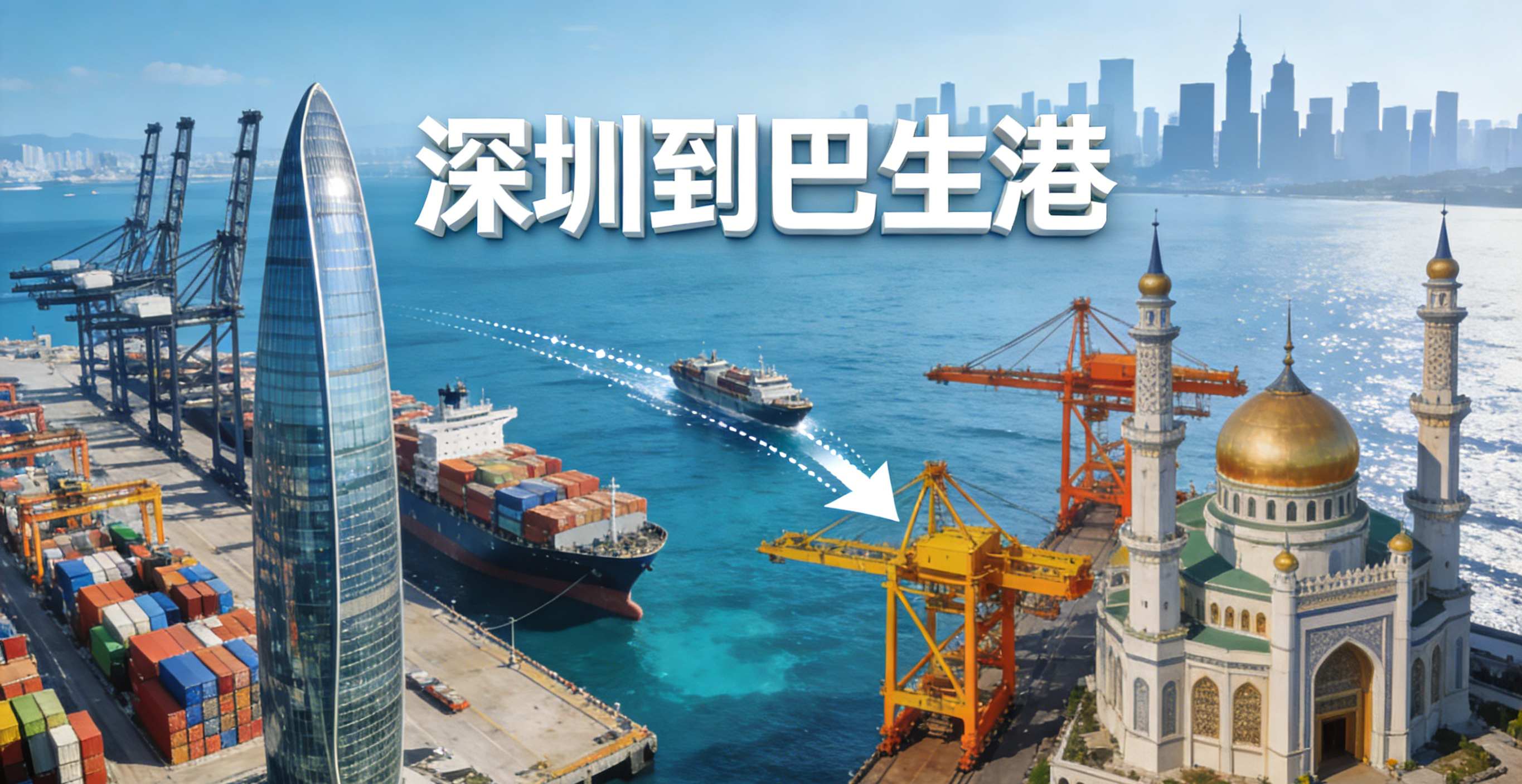 如何从深圳到巴生港进行高效的物流运输？