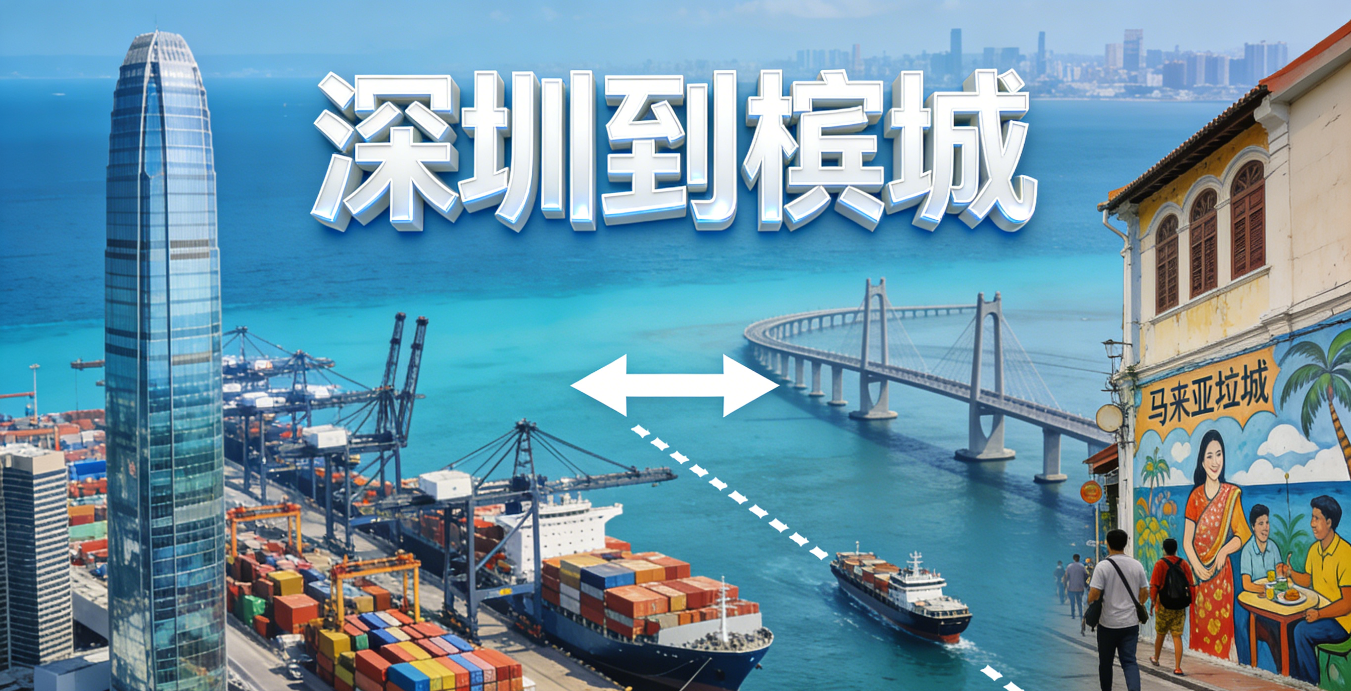 如何从深圳到槟城选择合适的物流运输方式？