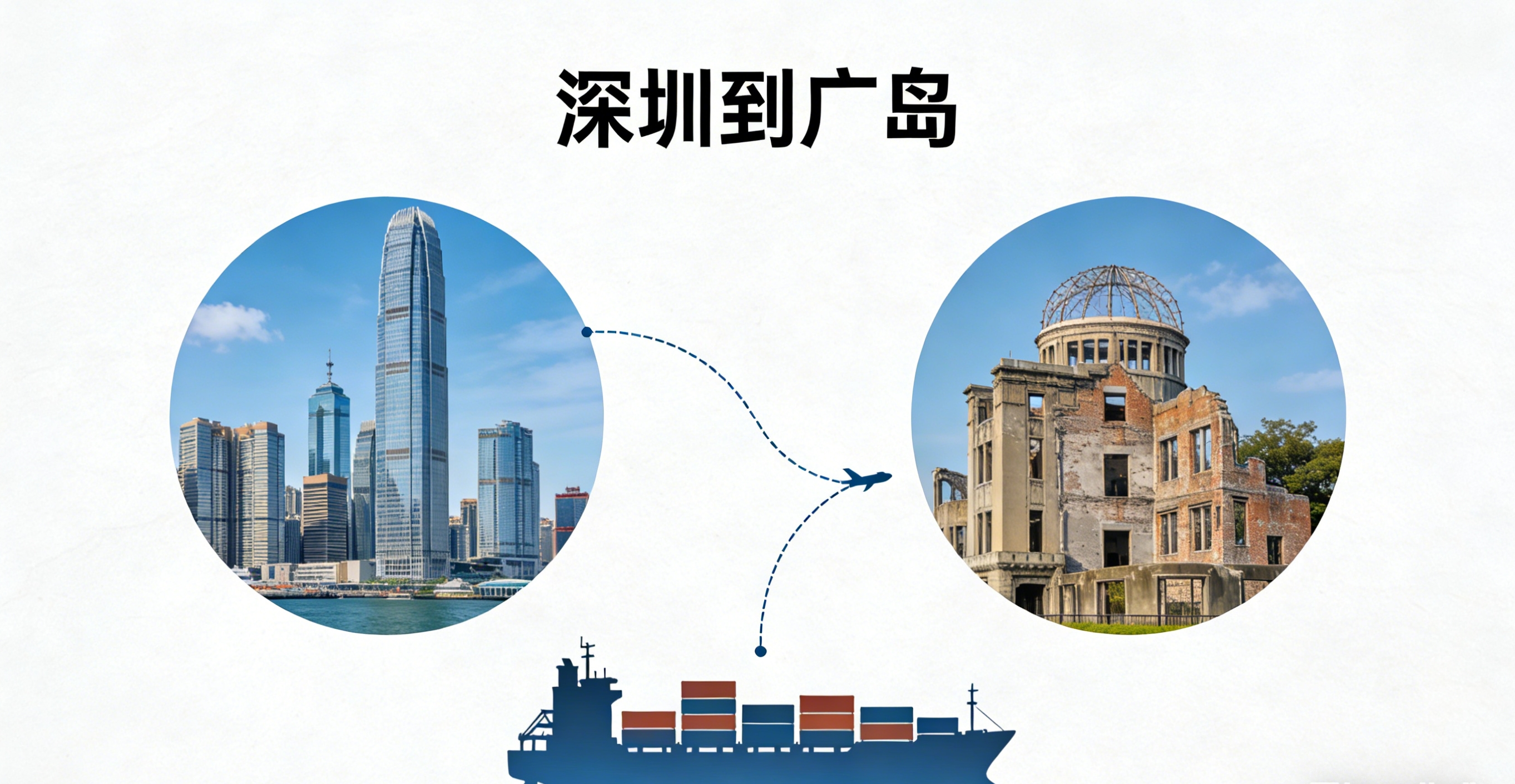 如何从深圳运输货物到广岛？最优选择大揭秘