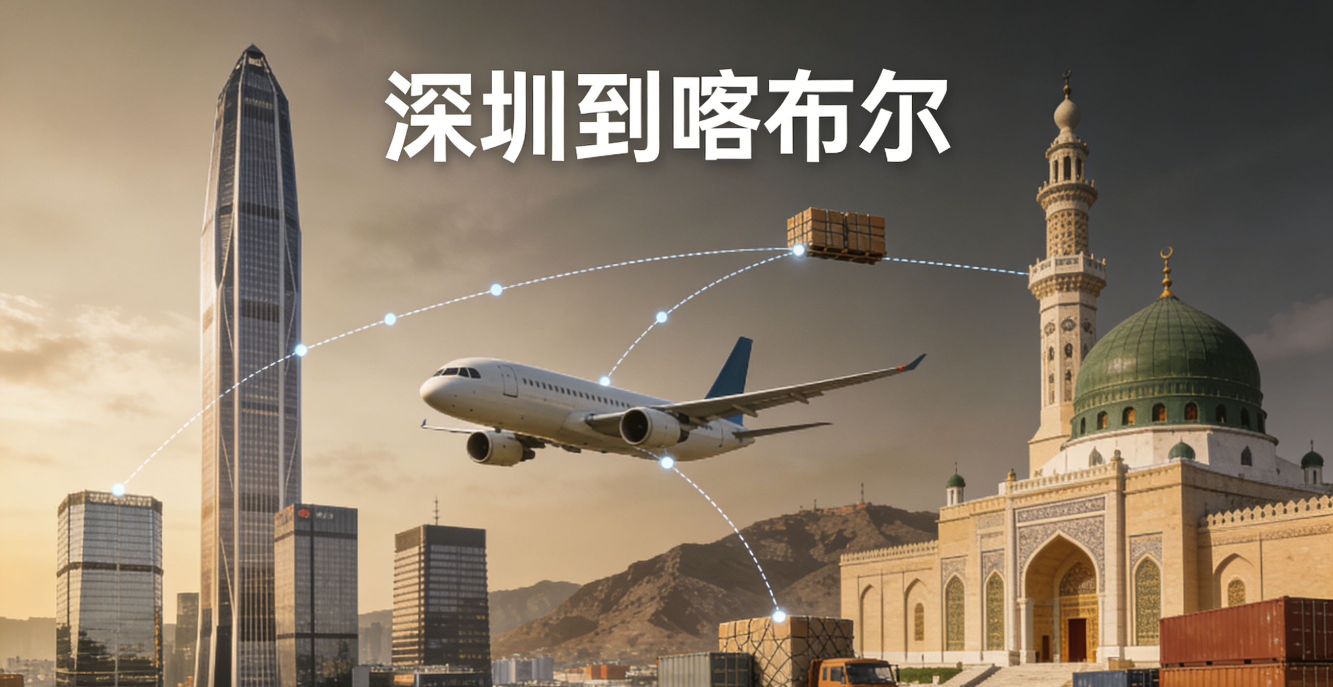 深圳到喀布尔怎么运输更安全高效？路线与时效解析